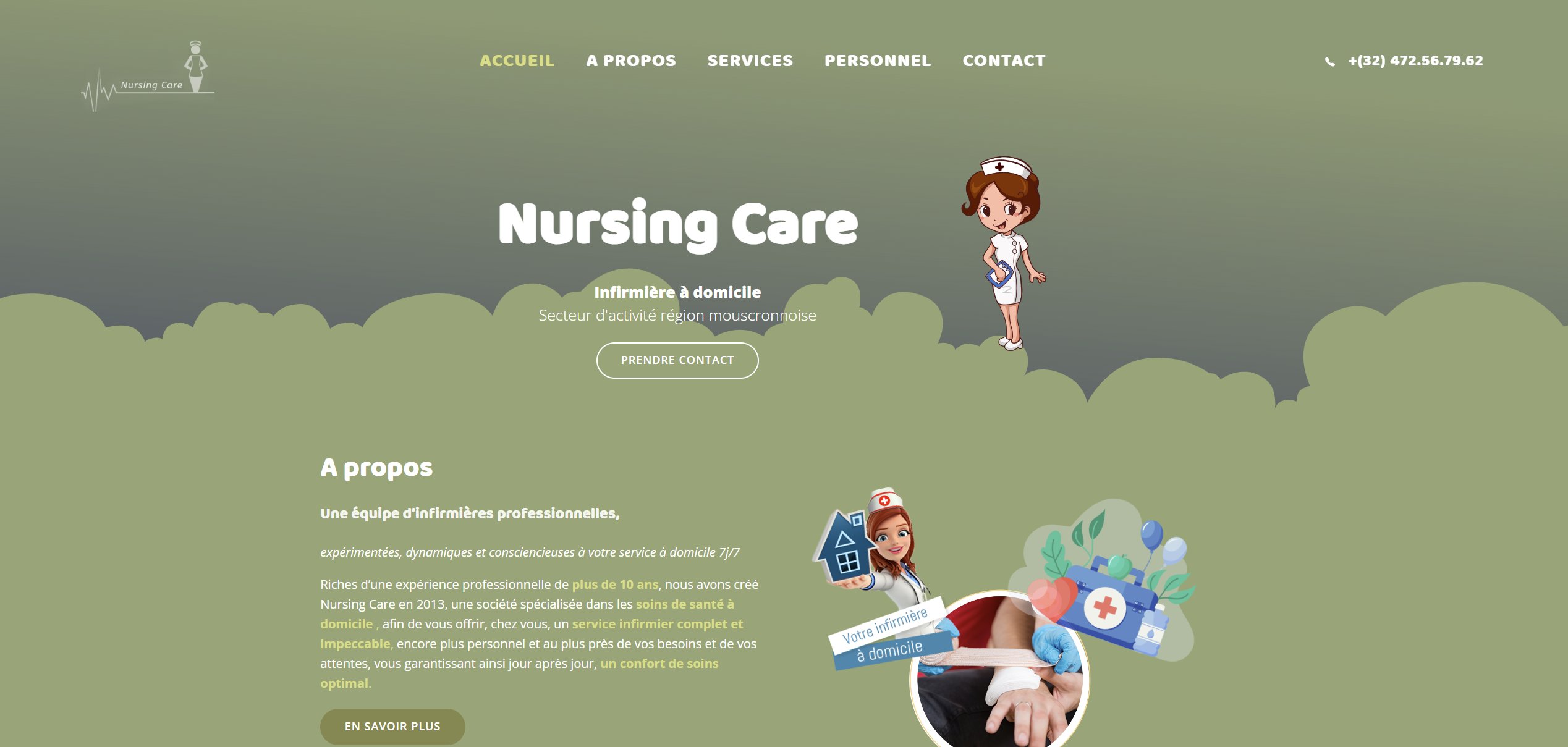 Site web – Je suis ravis de vous annoncer la refonte du site web de notre cliente, qui avec son équipe… par Raugui Informatique